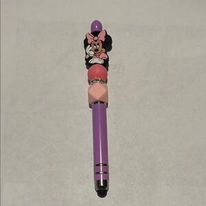 Purple & Pink Minnie Mouse Stylus Pen Combo